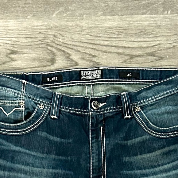 Affliction Blake Relaxed Straight Leg Jeans | 40 - Picture 3 of 10